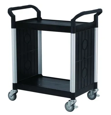 MASTER CART Rollwagen mit Seitenwänden | schwarz