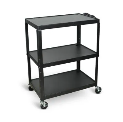 AVJLK42 XL schwarz Luxor Mehrzweck-Metallrollwagen