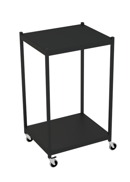 LP 42 M - Metallrollwagen - schwarz