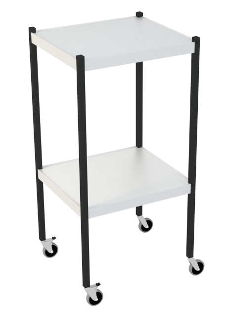 LP 42 S - Metallrollwagen - grauwei