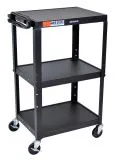AVJLK42 schwarz Luxor Mehrzweck-Metallrollwagen