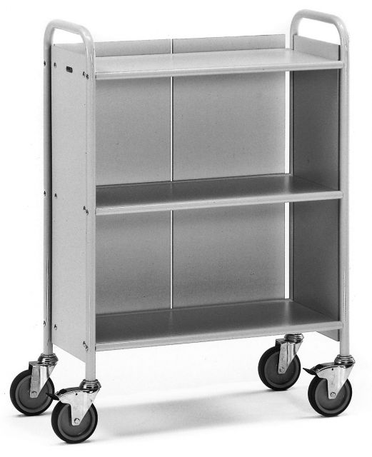 B?rowagen fetra 4871 mit Rückwand, Tragkraft 150 kg