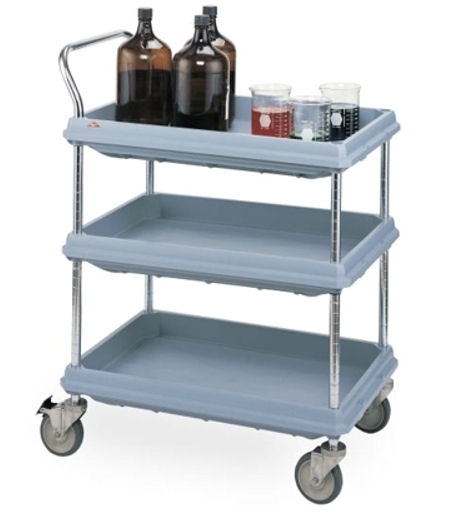 DL 2030-3MB Blau Wannenwagen mit Microban-Schutz