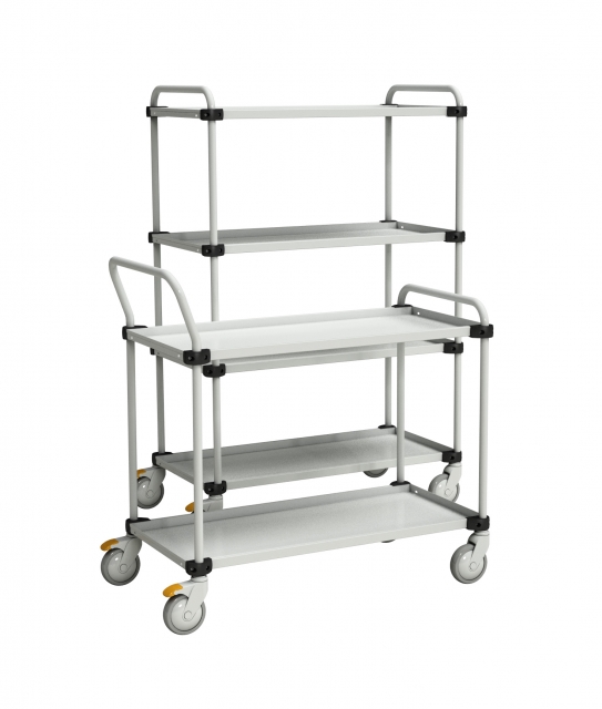 Treston TRTA Etagenwagen mit 2 Etagen / Etagenmaß: 80 x 53 cm ESD Version