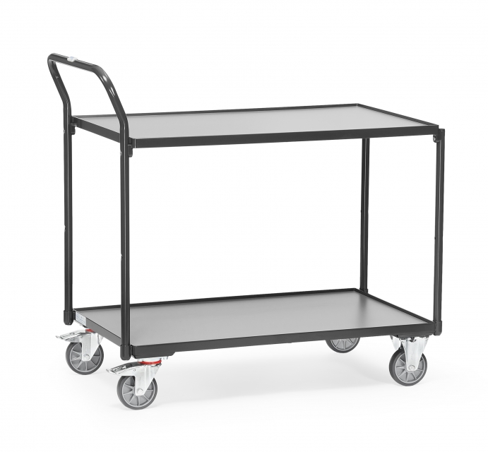 Leichter Tischwagen F2740 grey edition 85 x 50 cm