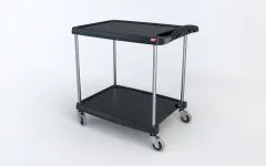 MyCart MY2030-24BL Schwarz - hochwertiger Universalrollwagen